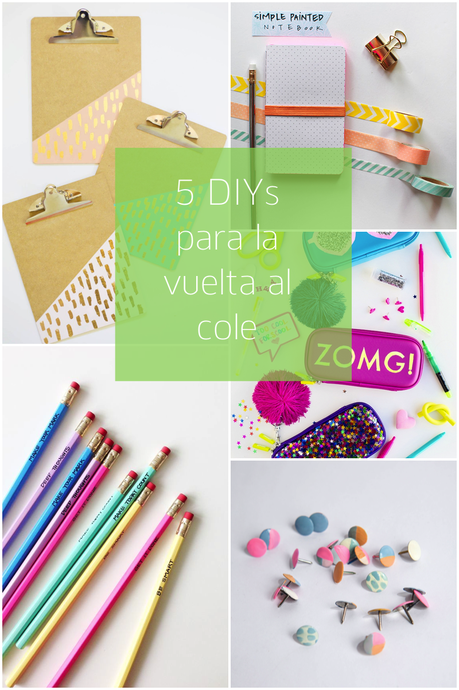 5 Back to school DIYS