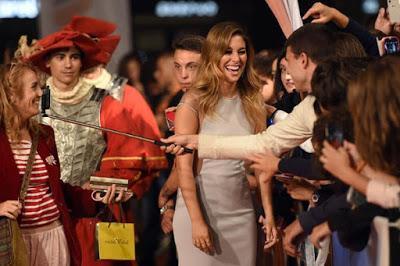 Blanca Suárez deslumbra en el Festival de Vitoria