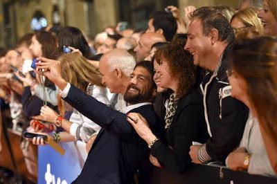 Blanca Suárez deslumbra en el Festival de Vitoria