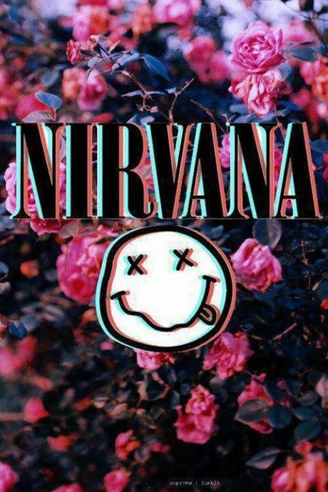 Various pins collected of Nirvana, Kurt Cobain, and the grunge scene around the band in the late 80's - early 90's.