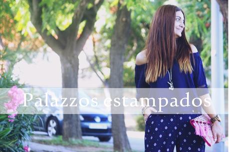 Palazzos estampados