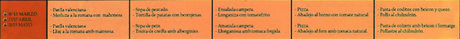 ANÁLISIS DE UN MENÚ ESCOLAR ANÁLISIS DE UN MENÚ ESCOLAR