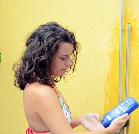 Mi vestido azul - Nivea bajo la ducha (8)