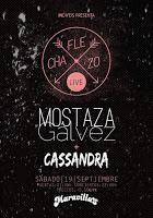 Concierto de Mostaza Galvez y Cassandra en Flechazo, Maravillas Club 