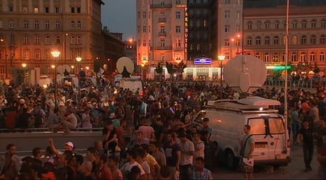 Crisis migratoria: situación kafkiana en Keleti