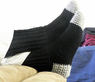 2358.- Calcetines de crochet.