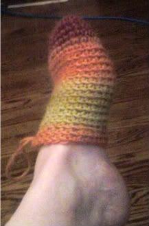 2358.- Calcetines de crochet.