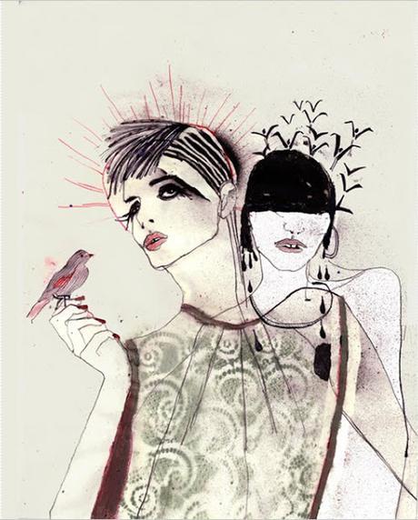 Ilustradoras de moda: Annabel Briens ilustradoras de moda, annabel briens