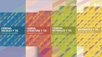 Cuatro libros sobre cómo integrar las tic en el aula propuestas por áreas.