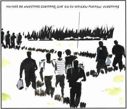 vuela pluma] Europa fuera país...