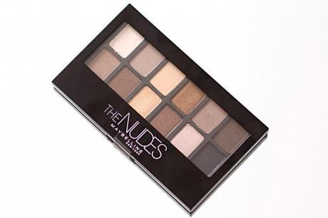 Paleta The Nudes de Maybelline NY