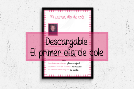 El primer dia de cole