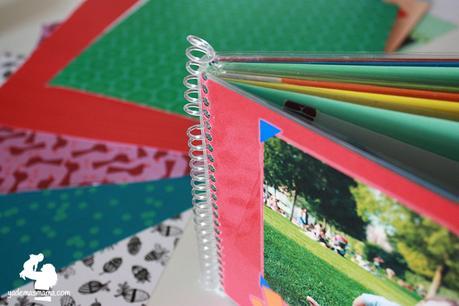 espiral álbum de fotos