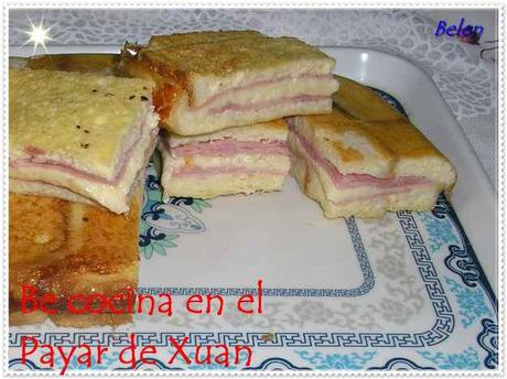 Bocaditos de jamón Bocaditos de jamón