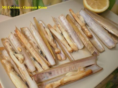 NAVAJAS A LA PLANCHA