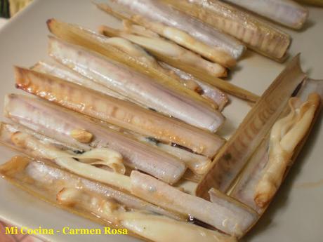 NAVAJAS A LA PLANCHA