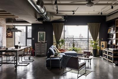 Casa Vintage e Industrial en Taiwan