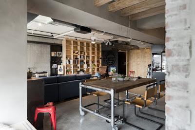 Casa Vintage e Industrial en Taiwan