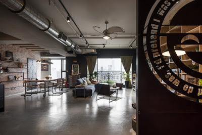 Casa Vintage e Industrial en Taiwan