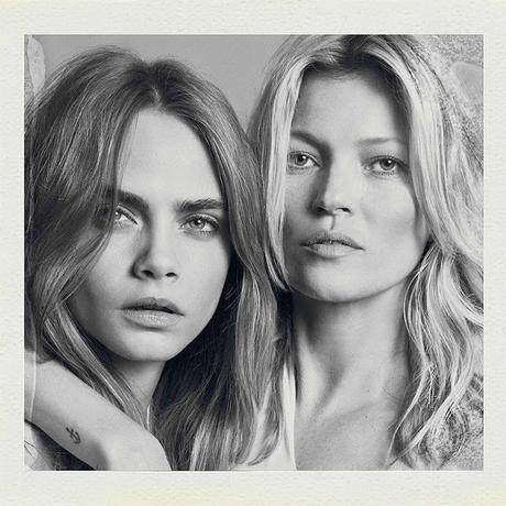 Os traemos el video de la campaña de invierno de Kate Moss y Cara Delevingne