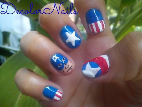 #Reto Villanos y Superhéroes/ Capitán América