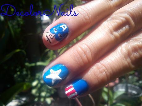 #Reto Villanos y Superhéroes/ Capitán América