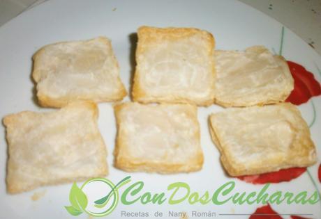 Miguelitos con crema de chocolate blanco OLYMPUS DIGITAL CAMERA