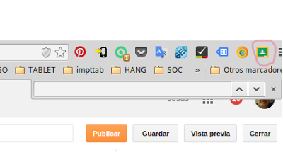 #Interesante complemento de Chrome para compartir en Google Classroom en tiempo real