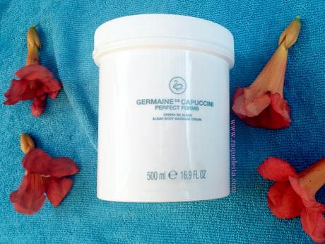 Probando la Crema de Algas Marinas de Germaine de Capuccini