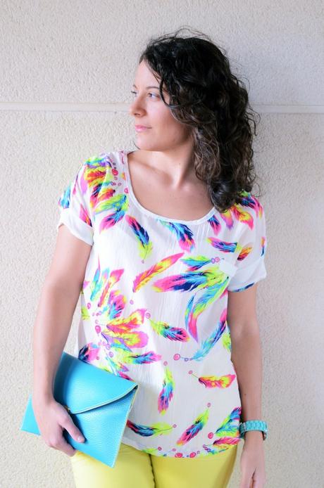 Mi vestido azul - Plumas (7)