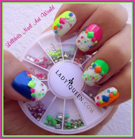 Studs neones de LadyQueen