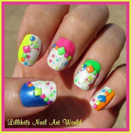 Studs neones de LadyQueen