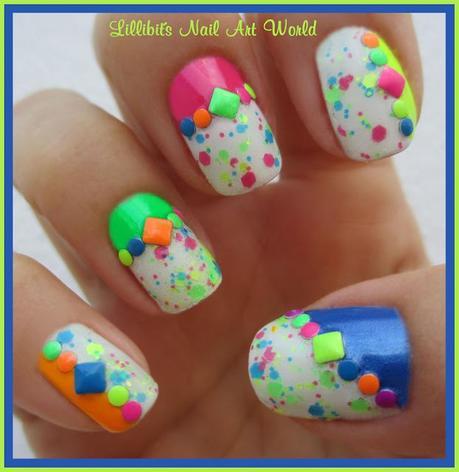 Studs neones de LadyQueen