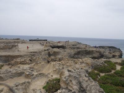 Ventana Azul, Agujero Azul y Roca Fungus