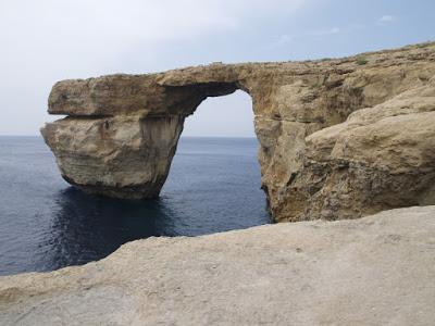 Ventana Azul, Agujero Azul y Roca Fungus