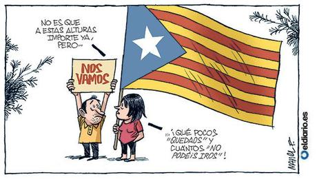 Viñeta de M. Fontdevila sobre el 27-S