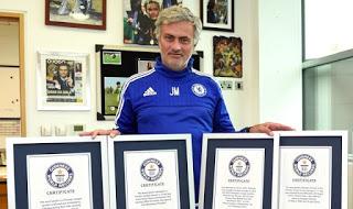 José Mourinho entra en el Guinness World Records con ¡cinco récords!