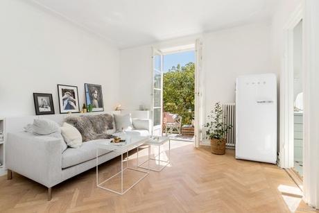 Tonos suaves en el salon