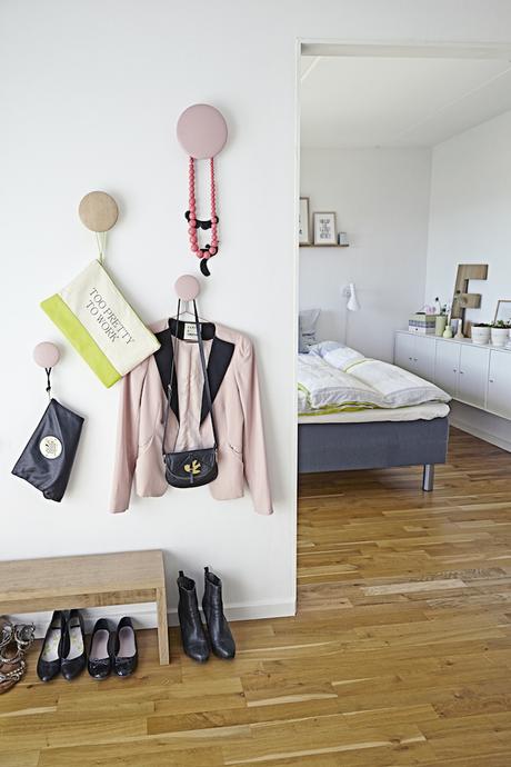 Estilo Nórdico en una casa donde reinan los colores pastel!