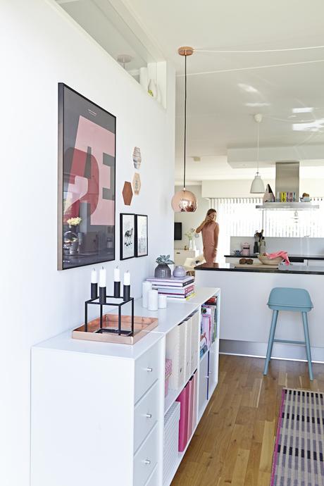 Estilo Nórdico en una casa donde reinan los colores pastel!