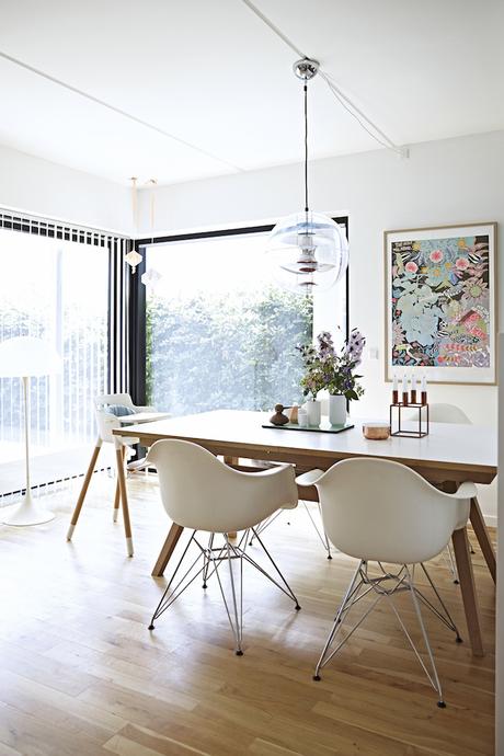 Estilo Nórdico en una casa donde reinan los colores pastel!