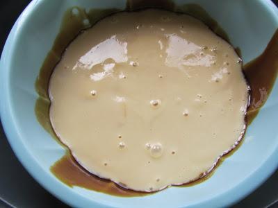 Bizcoflán de vainilla o chocolate