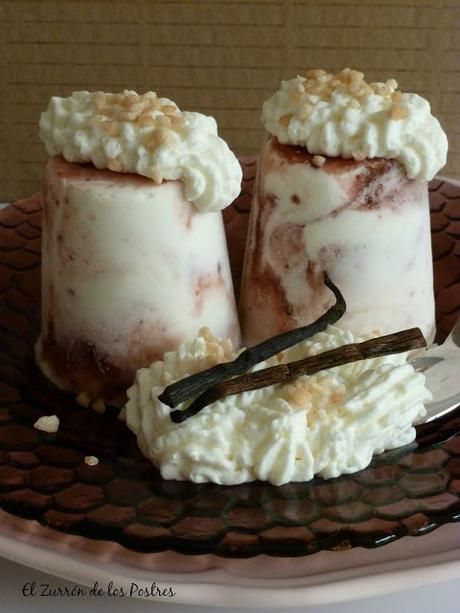 Espuma Helada de Higos y Queso