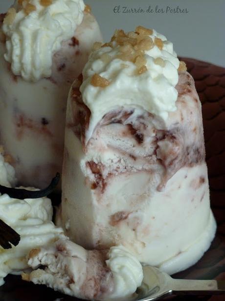 Espuma Helada de Higos y Queso