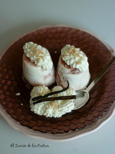 Espuma Helada de Higos y Queso