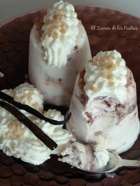 Espuma Helada de Higos y Queso