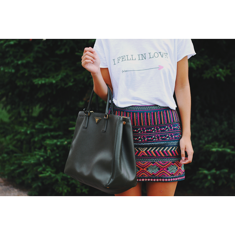 Ethnic skirt.