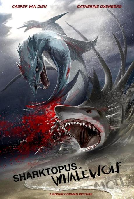 “Sharktopus vs Whalewolf” (2015) vs Casper van Diem