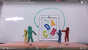 Stop Motion – El proceso de planificación comunicacional en OSC Los planificadores, planificando.