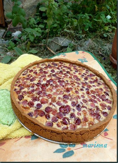 tarta de cerezas silvestres y gofio11 copia